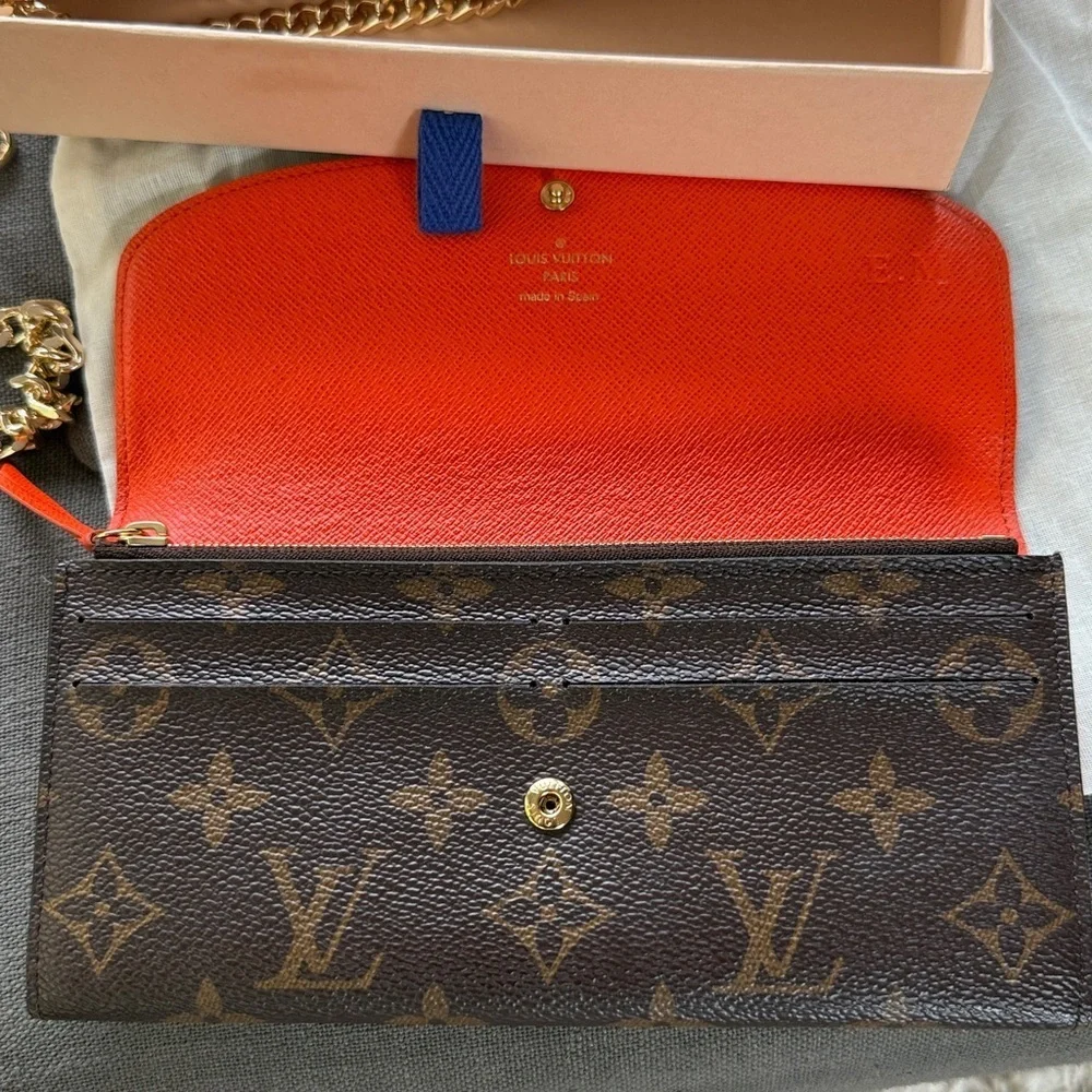 Louis Vuitton Emilie Long Wallet